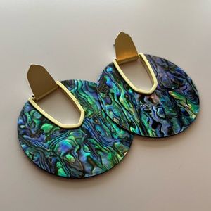 Kendra Scott Abalone Diane’s Statement Earrings